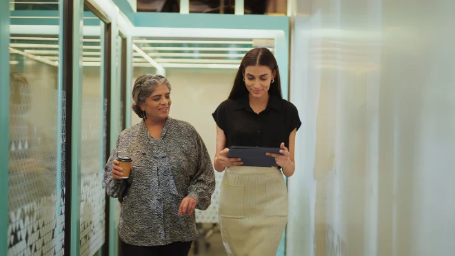 Indian Happy Young Adult Business Woman