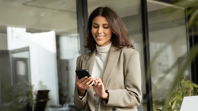Young Successful Business Woman Manager Ceo