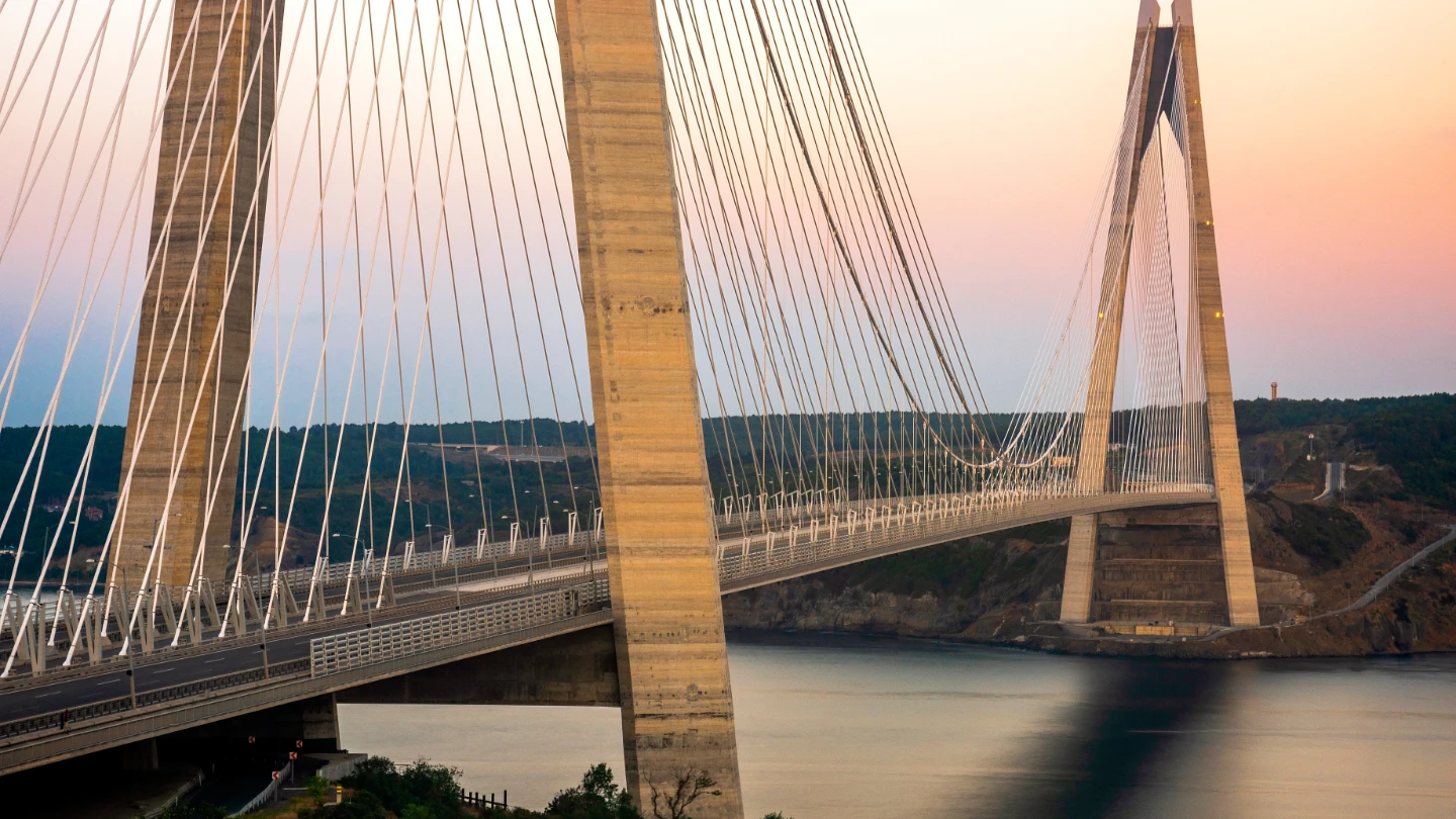 Bosporus bridge Istanbul
